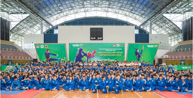 Khai mạc giải Hội khoẻ Ph&ugrave; Đổng m&ocirc;n vovinam Việt V&otilde; Đạo- Cup Nestle Milo lần thứ 3 