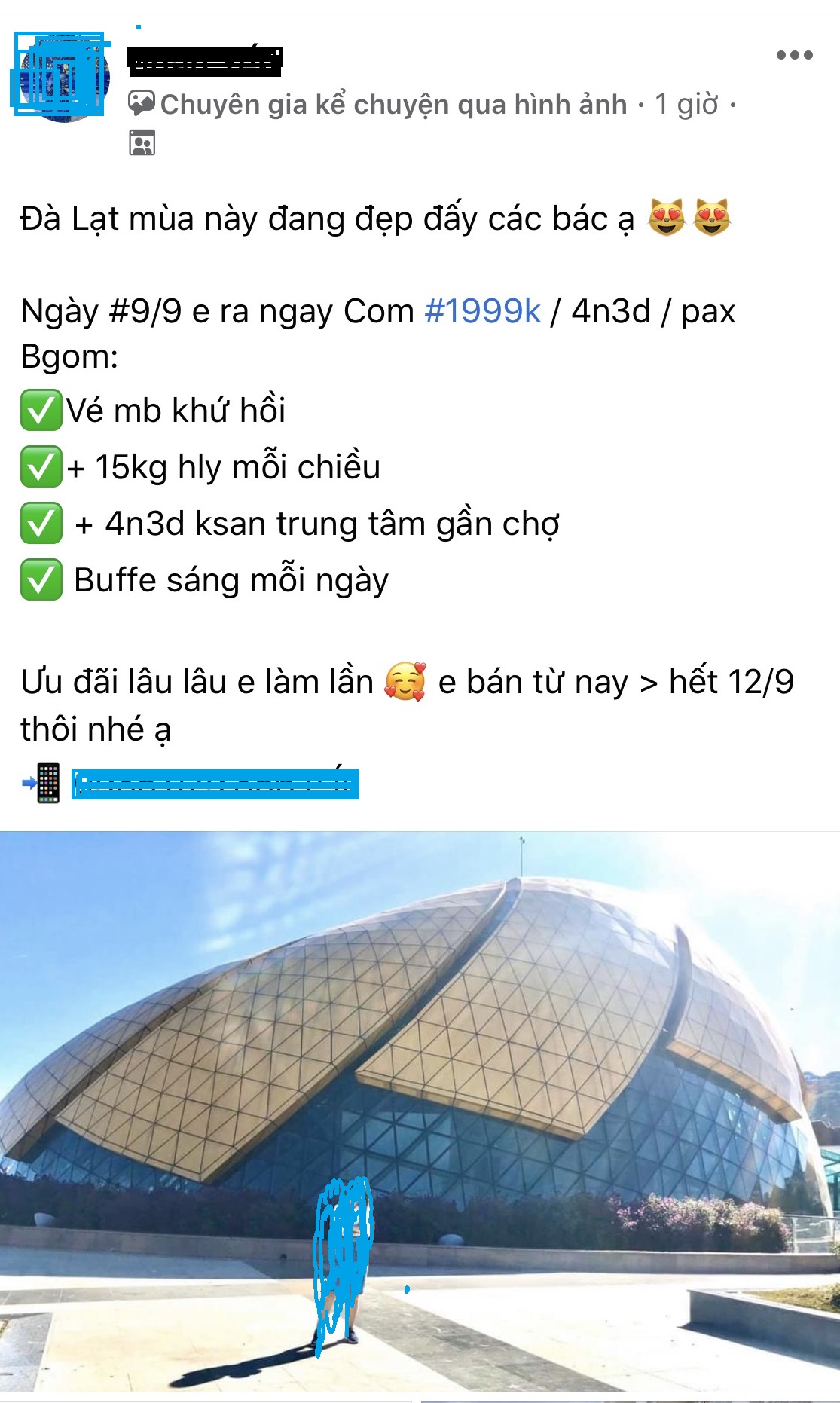 Cảnh b&aacute;o người d&ugrave;ng khi mua combo du lịch tr&ecirc;n mạng x&atilde; hội