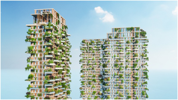 H&agrave;ng loạt b&aacute;o quốc tế viết về to&agrave; th&aacute;p xanh Ecopark
