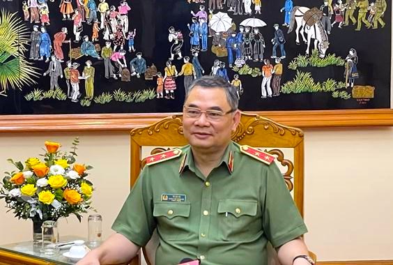 Trung tướng T&ocirc; &Acirc;n X&ocirc;, Ch&aacute;nh Văn ph&ograve;ng Bộ C&ocirc;ng an.
