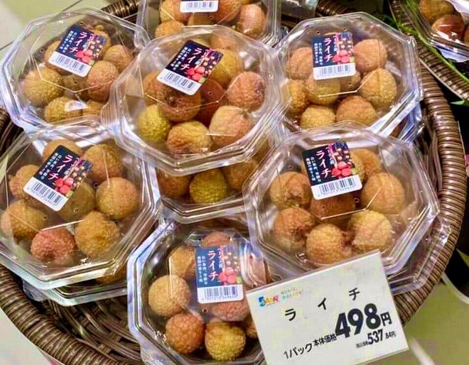 50 tấn vải thiều đ&atilde; được xuất khẩu sang Nhật Bản