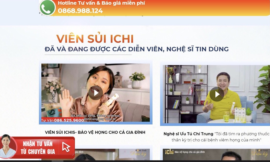 Vi&ecirc;n sủi ICHI chỉ l&agrave; 13Win OKVIP Cá cược bóng đá chức năng nhưng quảng c&aacute;o 'nổ' c&ocirc;ng dụng như truốc trị bệnh