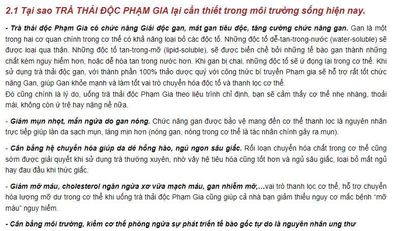 Tr&agrave; thải độc Phạm Gia &lsquo;nổ&rsquo; quảng c&aacute;o: Tổ chức kinh doanh đ&ugrave;n đẩy tr&aacute;ch nhiệm