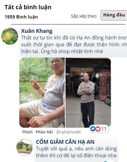 Cảnh b&aacute;o: Cốm giảm c&acirc;n Hạ An lừa dối người 13Win18 đa dạng khuyến mãi, quảng c&aacute;o như thuốc trị bệnh