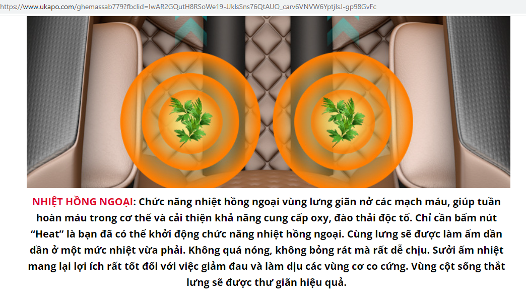 Ghế massage Akawa tự nhận c&oacute; c&ocirc;ng dụng trị bệnh, lừa dối người 13Win18 đa dạng khuyến mãi?