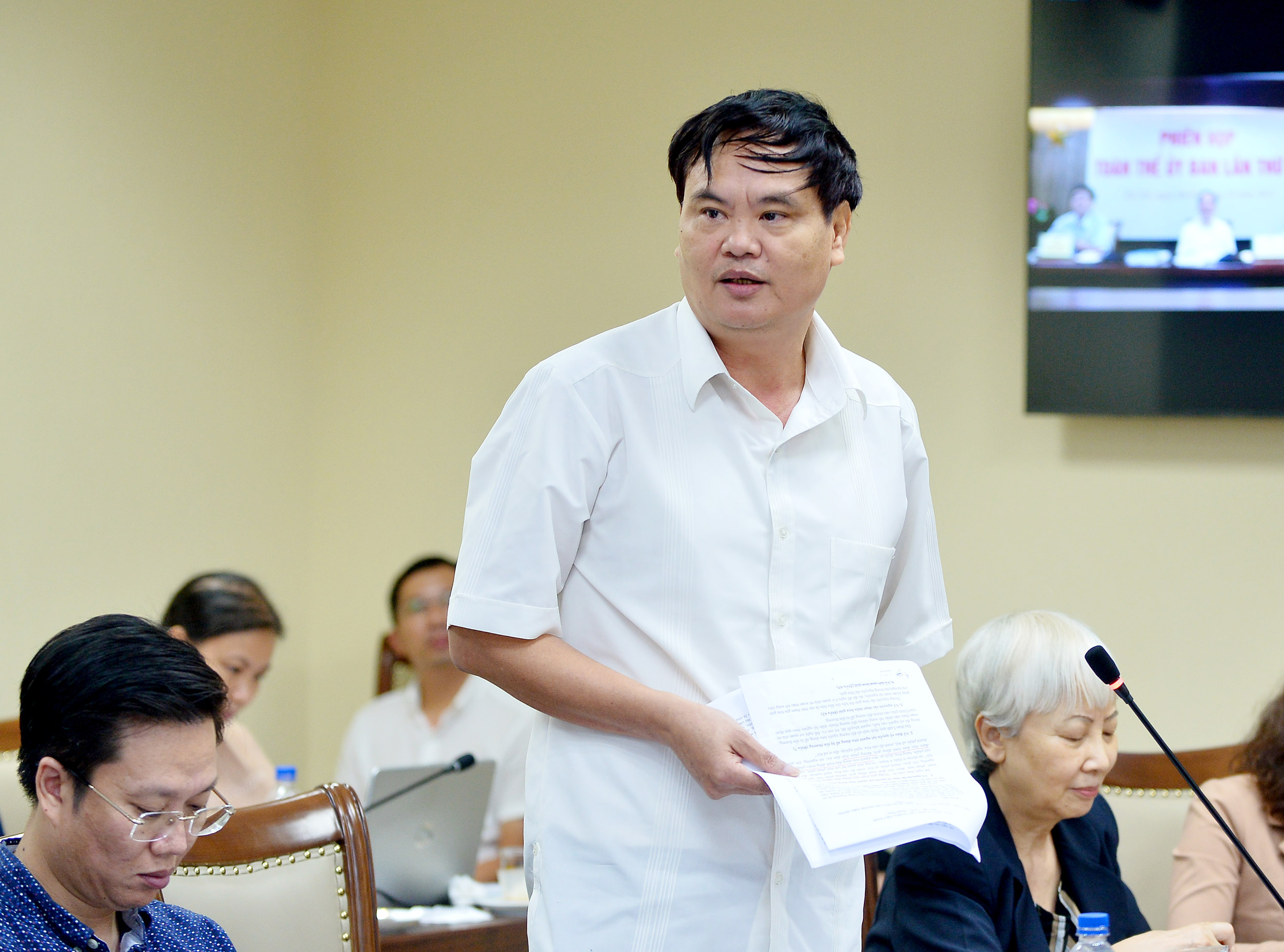 Thẩm ph&aacute;n T&ograve;a &aacute;n Nh&acirc;n d&acirc;n Tối cao Trần Hồng H&agrave;.