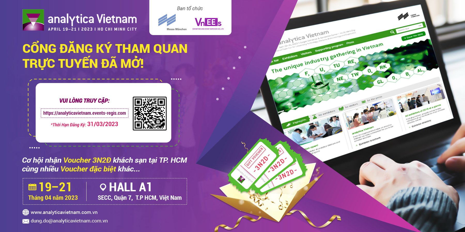 Triển l&atilde;m analytica Vietnam năm 2023