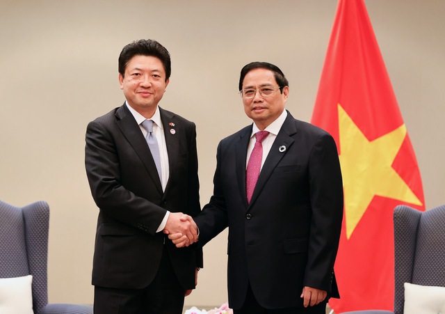 Thủ tướng đề nghị AEON tăng cường nhập khẩu, đưa h&agrave;ng h&oacute;a Việt tham gia v&agrave;o chuỗi cung ứng to&agrave;n cầu