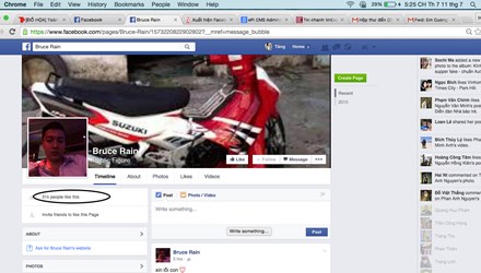 Chỉ mới xuất hiện v&agrave;o trưa ng&agrave;y 11/7 nhưng một trang Facebook mạo danh nghi can vụ thảm s&aacute;t ở B&igrave;nh Phước đ&atilde; c&oacute; 30.000 lượt like