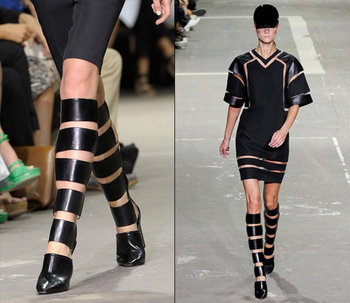 Xu hướng boot thời trang nổi bật năm 2014 kh&ocirc;ng thể bỏ qua đến những đường cut-out
