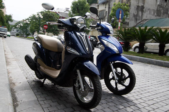 So s&aacute;nh th&ocirc;ng số Honda Vision v&agrave; Yamaha Nozza