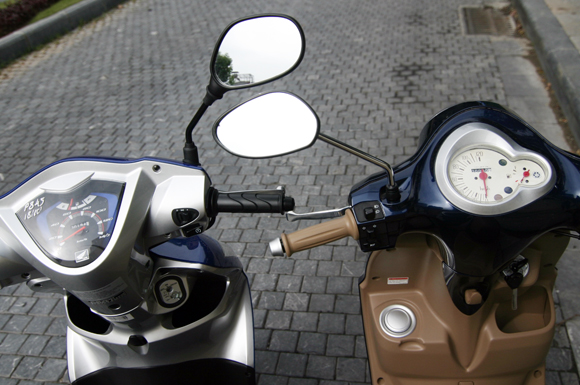 So s&aacute;nh th&ocirc;ng số Honda Vision v&agrave; Yamaha Nozza