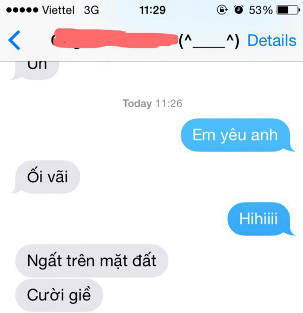 Cười 't&eacute; ghế' với tr&agrave;o lưu 'em y&ecirc;u anh'!