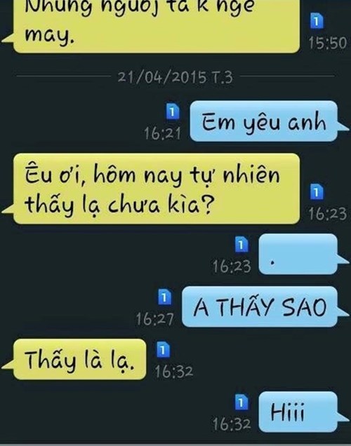 Cười 't&eacute; ghế' với tr&agrave;o lưu 'em y&ecirc;u anh'!