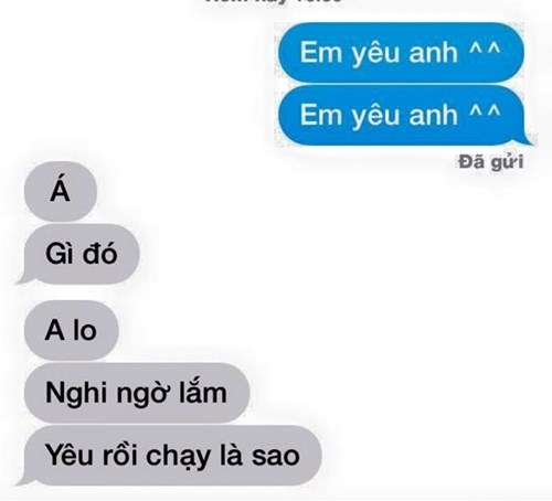 Cười 't&eacute; ghế' với tr&agrave;o lưu 'em y&ecirc;u anh'!