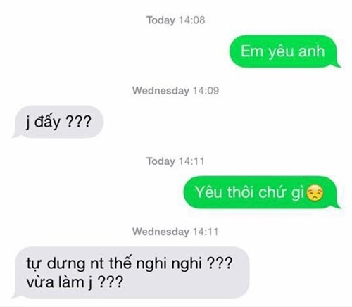 Cười 't&eacute; ghế' với tr&agrave;o lưu 'em y&ecirc;u anh'!
