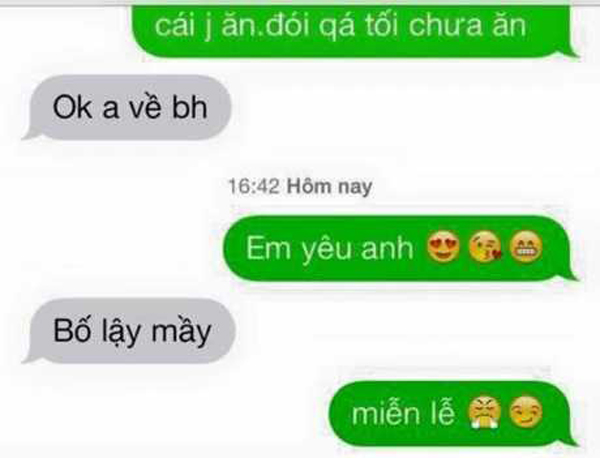 Cười 't&eacute; ghế' với tr&agrave;o lưu 'em y&ecirc;u anh'!