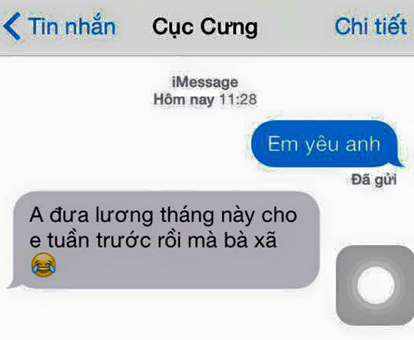 Cười 't&eacute; ghế' với tr&agrave;o lưu 'em y&ecirc;u anh'!