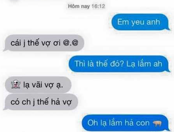 Cười 't&eacute; ghế' với tr&agrave;o lưu 'em y&ecirc;u anh'!