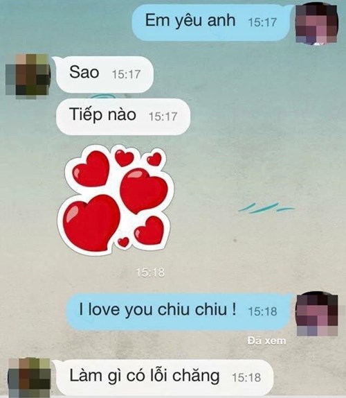 Cười 't&eacute; ghế' với tr&agrave;o lưu 'em y&ecirc;u anh'!