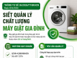 Siết quản lý máy giặt Đăng ký và nhận 60K 24 bao lì xì miễn phí mỗi ngày: Không đáp ứng quy chuẩn, không được lưu thông