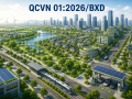 QCVN 01:2026/BXD: Chuẩn mực mới về quy hoạch đô thị và nông thôn 