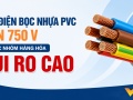 Dây điện bọc nhựa PVC đến 750 V là hàng hóa bắt buộc phải công bố hợp quy