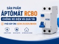 Sản phẩm áptômát RCBO chống rò điện và quá tải phải đáp ứng QCVN 25:2025/BKHCN