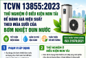 TCVN 13855:2023 xác định thông số tính năng của bơm nhiệt đun nước để sưởi