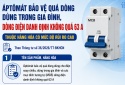 Từ ngày 1/4/2027, sản phẩm áptômát bảo vệ quá dòng phải đáp ứng QCVN 25:2025/BKHCN 