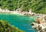 Ngắm cảnh biển trời hùng vĩ Bình Ba