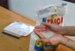 Gạo chuyển màu xanh nghi tẩm hóa chất chỉ là hoang tin