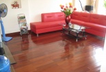 Trang trọng với phòng khách có sàn gỗ