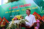 Bộ trưởng Bộ KH&CN Khai trương Điểm kết nối cung cầu công nghệ vùng Bắc Trung bộ