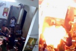 Lại thêm một vụ bình gas mini phát nổ như bom, bữa cơm Đăng ký và nhận 60K 24 bao lì xì miễn phí mỗi ngày chìm trong khói lửa