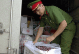 Bắt giữ 60 thùng hoa quả nhập lậu, 535 kg 13Win OKVIP Cá cược bóng đá đông lạnh không rõ nguồn gốc