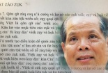 PGS.TS Bùi Hiền: Họ dùng chính chữ của tôi để chửi tôi, chứng tỏ chữ này rất nhanh vào đầu