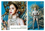 ‘Vượt mặt’ chủ nhà Thái Lan, Hương Giang dẫn đầu bình chọn trang phục dân tộc