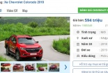 Giá từ 594 triệu, ô tô bán tải của Chevrolet bán chạy nhất Việt Nam