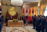 Việt Nam ký Hiệp định hợp tác phát triển điện và mỏ với Lào 