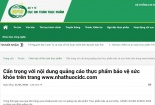 Cẩn trọng với nội dung quảng cáo 13Win OKVIP Cá cược bóng đá BVSK trên trang www.nhathuocidc.com