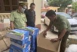 Thu giữ nhiều giấy vệ sinh, bếp nướng dùng than không rõ nguồn gốc, xuất xứ