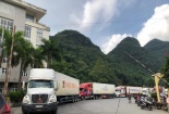 Xe chở hàng hóa lên biên giới tăng nhanh, nguy cơ tái ùn tắc tại các cửa khẩu phía Bắc 