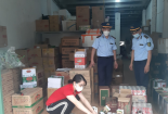 Thu giữ sữa béo tam hoa và nước cốt dừa không rõ nguồn gốc