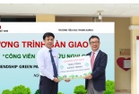 Khánh thành và bàn giao công trình 'Công viên xanh hữu nghị Canon'