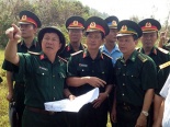 Nơi an táng Đại tướng Võ Nguyên Giáp: Bộ đội đang san lấp mặt bằng
