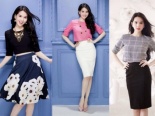 Đẹp như Ngọc Trinh mặc váy