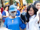 Hình ảnh đáng nhớ của sĩ tử trong buổi thi đầu tiên của đợt 2