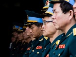 Vụ trực thăng rơi ở Bình Chánh: Không khí tang thương trong lễ viếng 4 chiến sĩ hi sinh