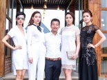 Hồ Ngọc Hà, Nguyễn Cao Kỳ Duyên tinh khôi sắc trắng dự sự kiện